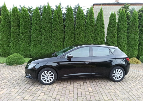 Seat Leon cena 42800 przebieg: 148000, rok produkcji 2015 z Koziegłowy małe 106